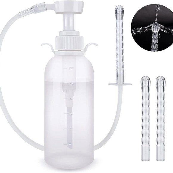 Vaginal Douche Cleaner Anal Douche Vagina Cleaning Kit 300 ml1 Full Kit - Picture 1 of 9